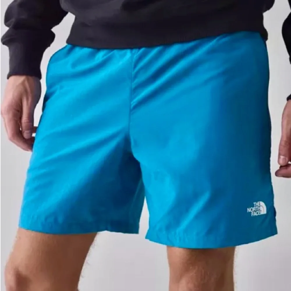 THE NORTH FACE Teal Blue Active Shorts Swim Trunks Swimsuit